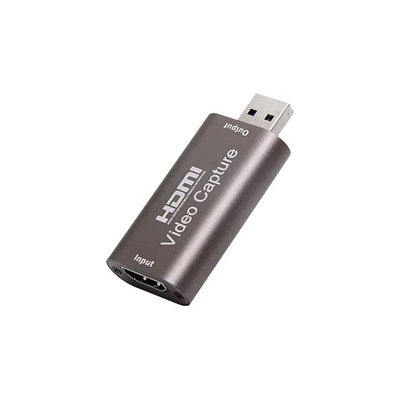 USB-A to HDMI Video Capture Adapter - Silver
