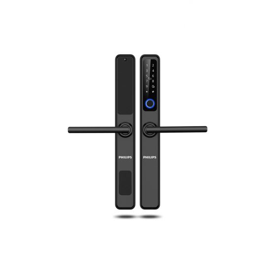 Philips Easykey Smart lever Door lock, Black - DDL608LKKBW 00