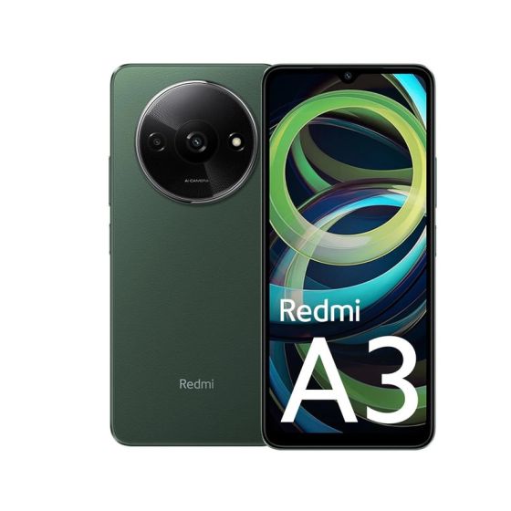 شاومي ريدمي A3، سعة 64 جيجا، 3 جيجا رام، شبكة 4G LTE، شريحتين اتصال - اخضر فورست