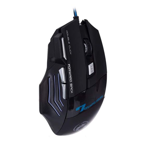 7D Wired Gaming Mouse - Black