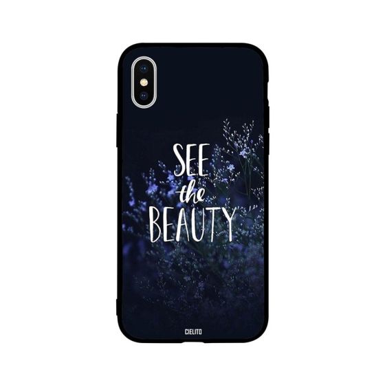 See The Beauty Printed Back Cover for Apple iPhone XS