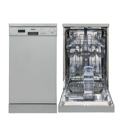 Ocean Freestanding Dishwasher, 10 Persons, Silver - ODX-454-DVS