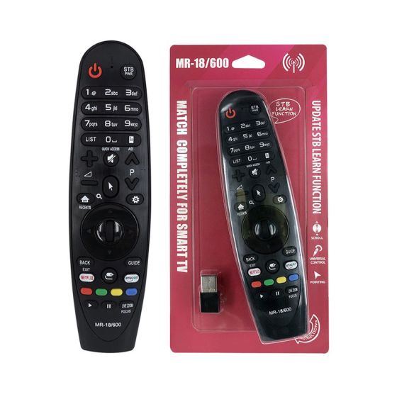 ريموت كنترول لتلفزيون ال جي، اسود - AN-MR650A