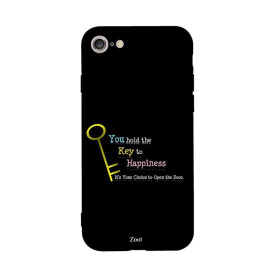 You Hold The Key To Happiness Printed Back Cover for Apple iPhone 8