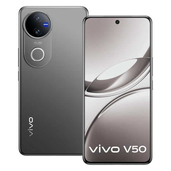 Vivo V50, 256GB, 12GB RAM, 5G, Dual SIM - Titanium Grey