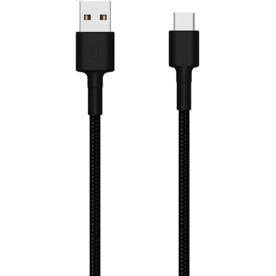 Xiaomi Mi USB-A to USB Type-C cable, 1 Meter, Black - SJV4109GL