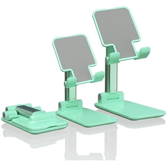 Mobile Phone Stand, Foldable Portable - Green