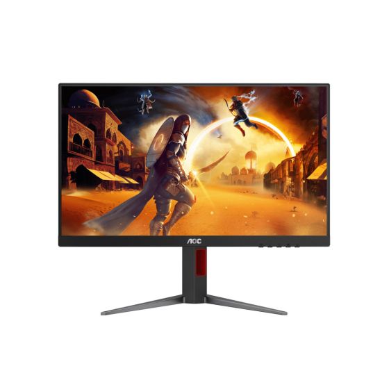 شاشة العاب OLED ايه او سي 24 بوصة FHD، معدل تحديث 180 هرتز، اسود -  24G4