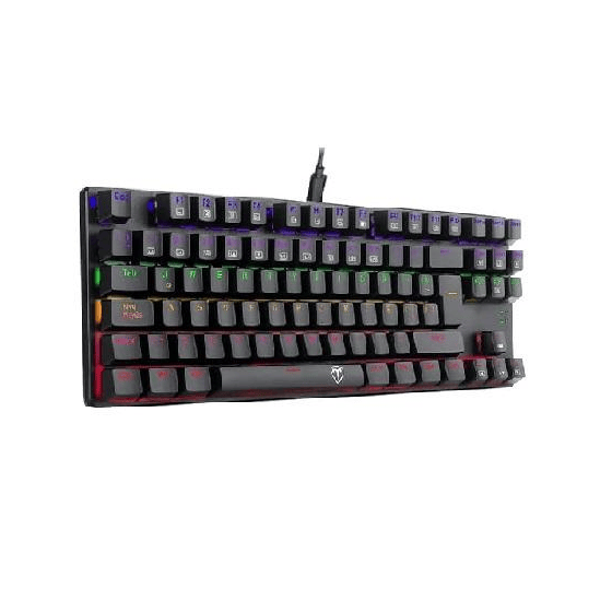 T-Dagger Bora Mechanical Gaming Keyboard, Multicolor - T-TGK313