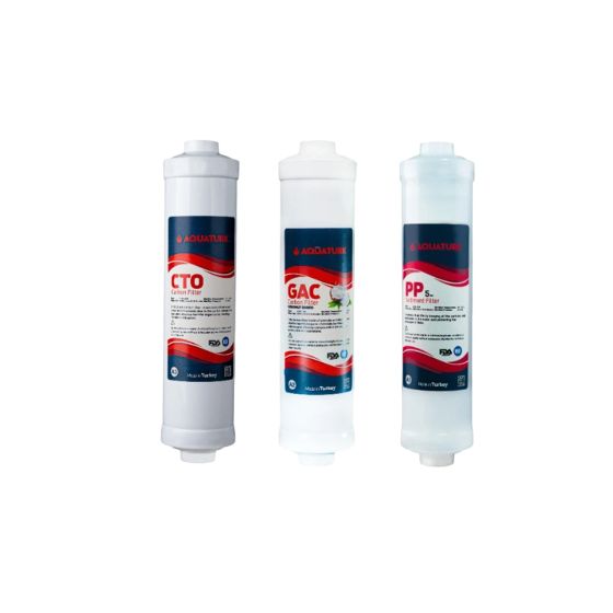 AquaTurk 3 Stages Compact Water Filter Cartridge
