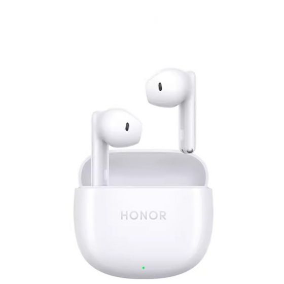 Honor X6 Earbuds, Active Noise Cancellation, White - PET-T10