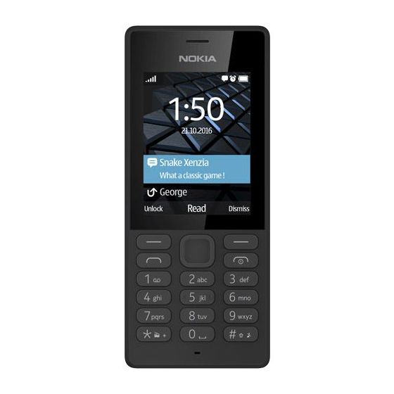 Nokia 150 Dual Sim, 2G - Black