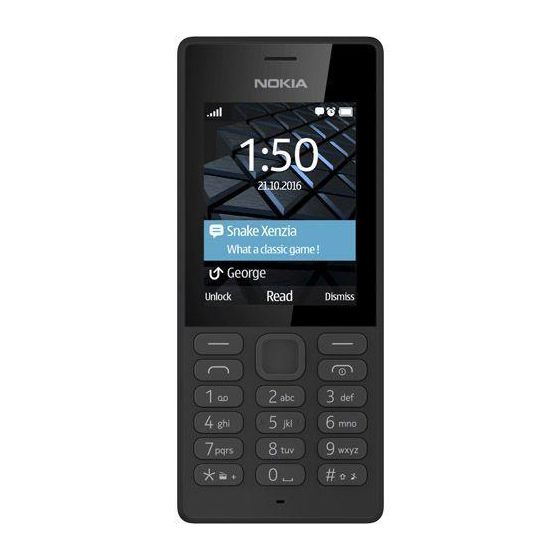 Nokia 150 Dual Sim, 2G - Black