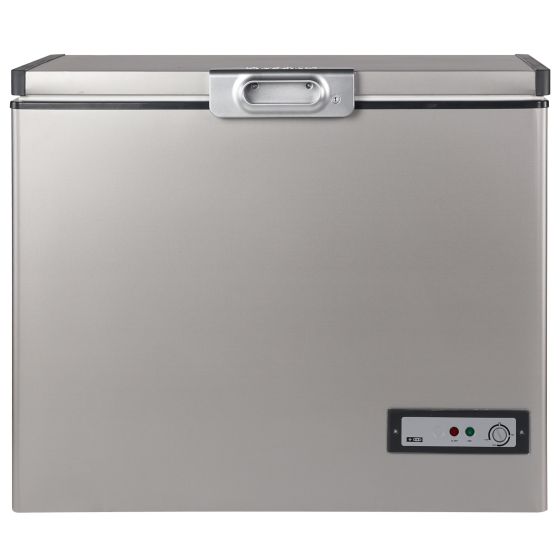 Passap Defrost Chest Freezer, 283 Litre, Silver-ES341L