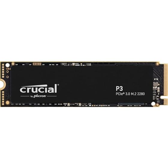 محرك أقراص داخلي SSD كروشال P3 PCIe 3.0 NVMe M.2، سعة 500 جيجا - CT500P3SSD8