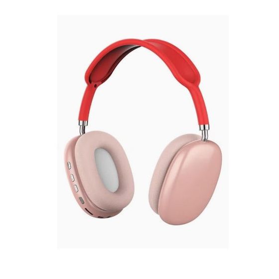 Bluetooth Wireless Over-Ear Headphone With Mic, Rose - P9
