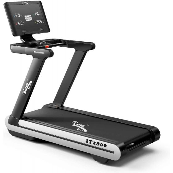 Inter Track Treadmill with AC Motor, 220 Kg, 5.00HP, Black - IT-2800