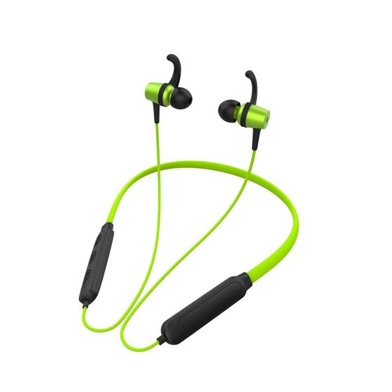 Celebrat Wireless In Ear Earphones, Black and Green - A15