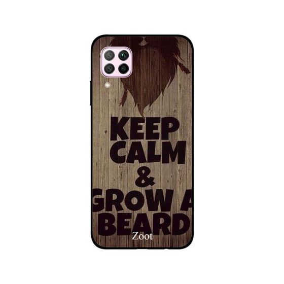 Zoot Keep Calm And Glow Bread Printed Back Cover for Huawei Nova 7i