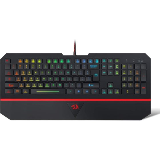 Redragon Wired Gaming Keyboard, Black - K502