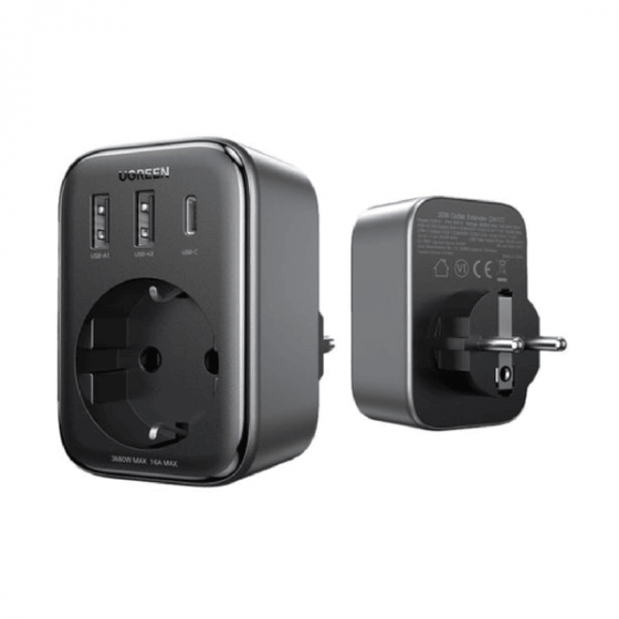 Ugreen 4-in-1 Adapter, Black - CD314