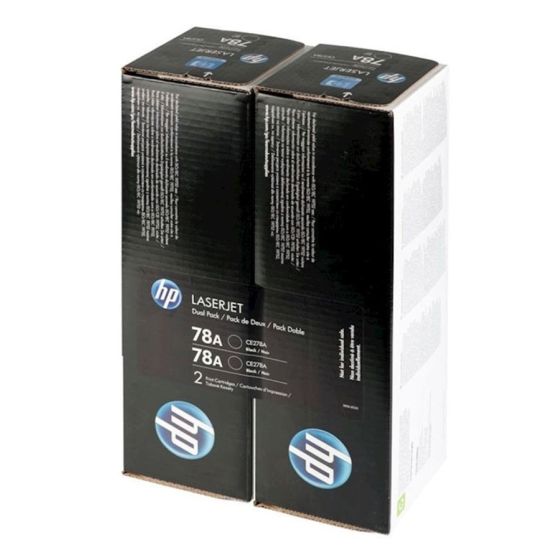 2 خرطوشة حبر اتش بي 78A ليزر جيت - اسود