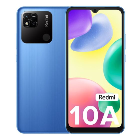 شاومي ريدمي 10A بشريحتين، 64 جيجا، 3 جيجا رام، شبكة 4G LTE - ازرق