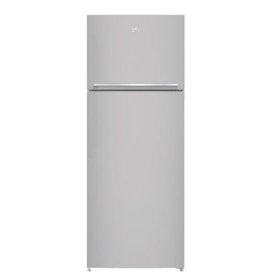 Beko Free Standing No-Frost Refrigerator, 448 Litres, Silver-RDNE448K21S