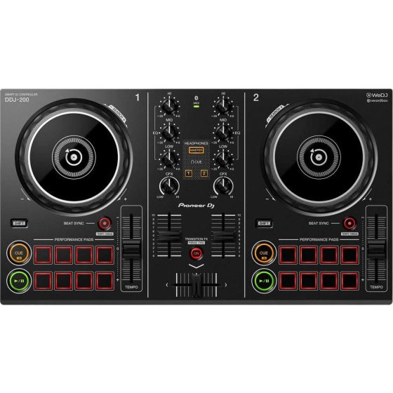 Pioneer Wired DJ Mixer, Black - DDJ-200