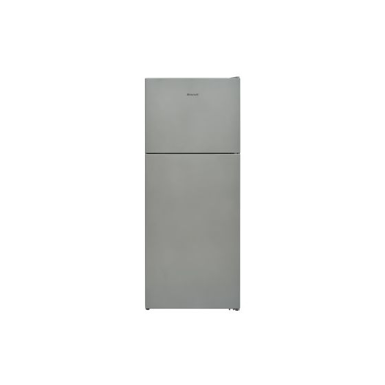 Brandt Freestanding Refrigerator, No Frost, 2 Doors, 400 Liter, Silver - BFD650S