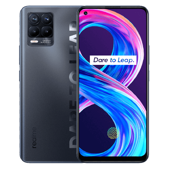 Realme 8 Pro Dual Sim, 128 GB, 8 GB RAM, 4G LTE, Black