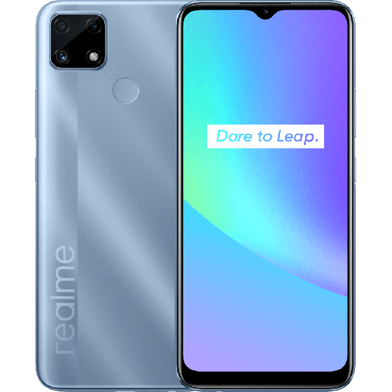 ريلمي C25s بشريحتين اتصال، 128 جيجا، 4 جيجا رام، شبكة 4G LTE- ازرق