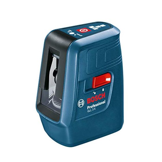 Bosch Professional Line Laser, 15 Meters, Blue / Black - GLL 3 X