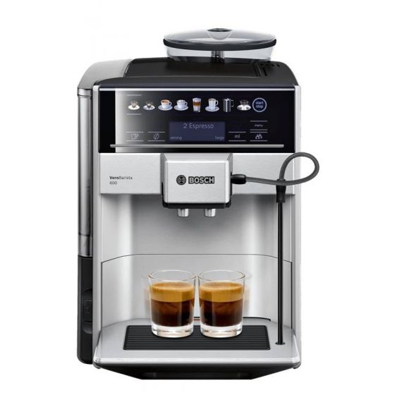 ماكينة قهوة اسبريسو بوش فيرو باريستا 600، 1.7 لتر، 1500 وات، اسود وفضي - TIS65621RW