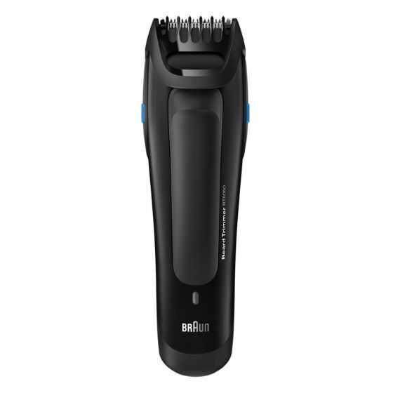 Braun Wet & Dry Beard Trimmer For Men, Black - BT5050