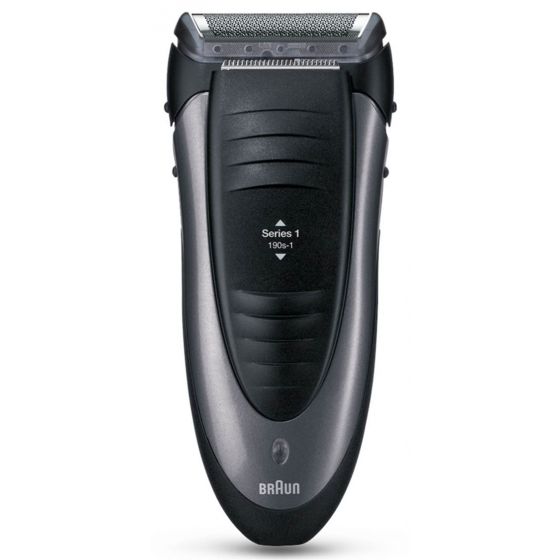 Braun Series 1 Wet & Dry Shaver For Men, Black - 190S