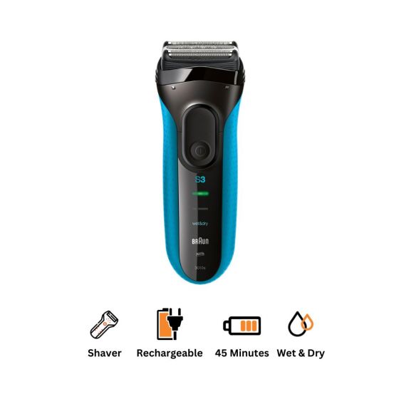 Braun Series 3 Wet & Dry Electric Shaver - 3010S
