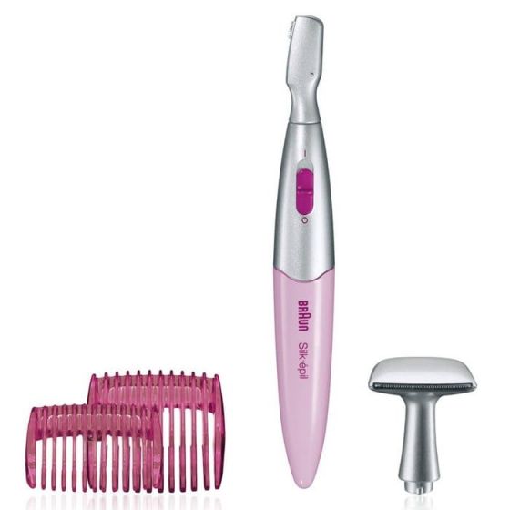 Braun Silk-épil 3 in 1 Trimmer For Women, Pink - FG 1103