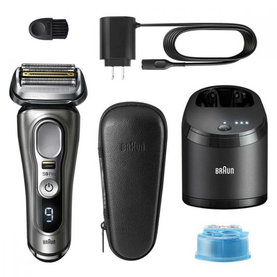 Braun Series 9 Pro Electric Shaver, Silver - 9465cc