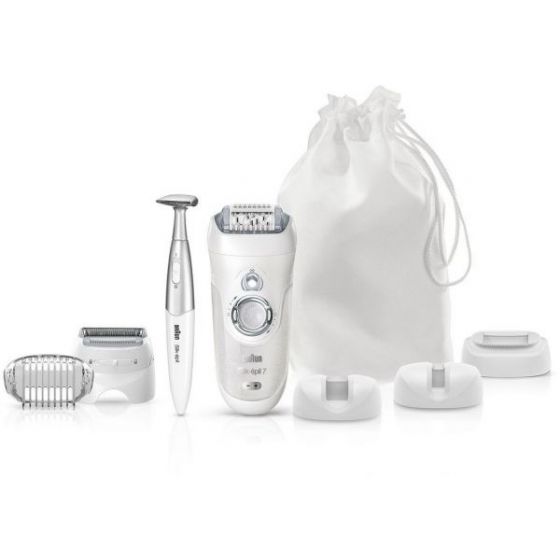 Braun Silk-épil 7, Wet & Dry, White - SE7-561
