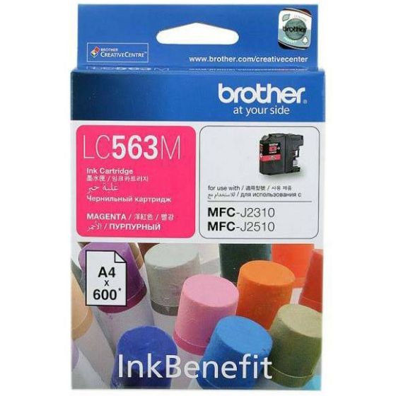 Brother Ink Cartridge, Magenta- LC563M