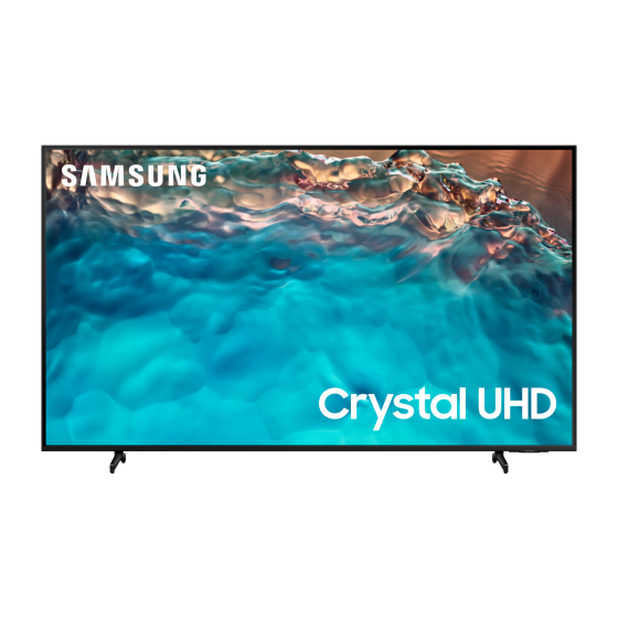 Samsung Series 8, 65 Inch, 4K UHD LED Smart TV with Built-in Receiver - 65CU8000
