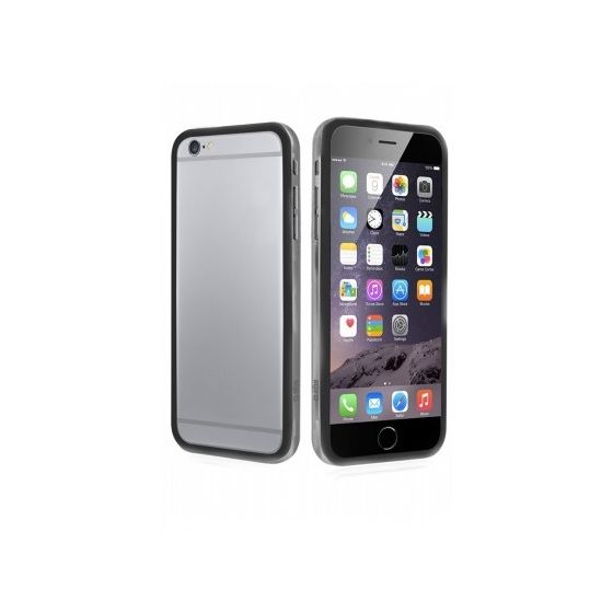 SBS Bumper Cover for iPhone 6 Plus / 6s plus - Transparent / Black