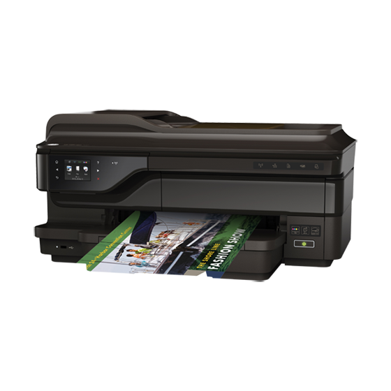 HP OfficeJet Wide Format e-All-in-One Printer, Black- 7612