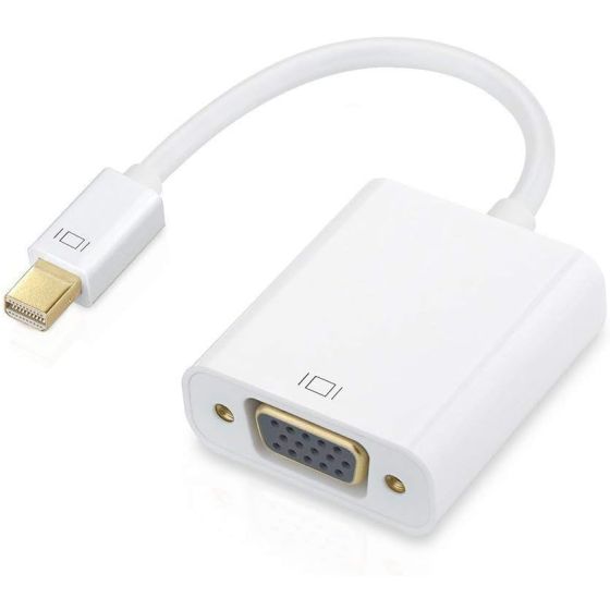 Zhiyuen Mini Display Port to Vga Adapter - White