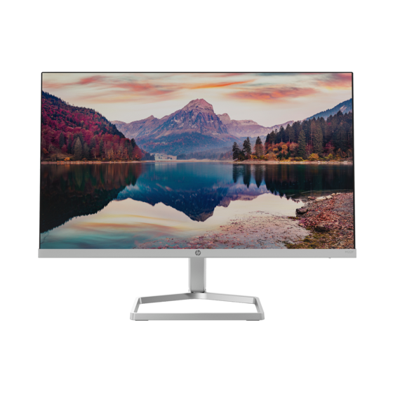 شاشة اتش بي M22F-2D9J9AS، بحجم 21.5 بوصة LED بدقة FHD- ابيض