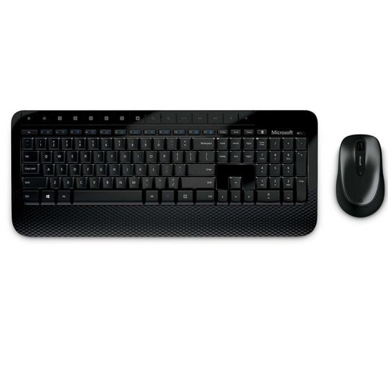 Microsoft Wireless Keyboard and Mouse, Black - M7J-00028