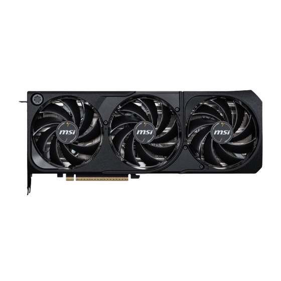 كارت شاشة ام اس اي جي فورس RTX 5080 شادو 3X OC  سعة 16 جيجا - G5080-16S3C