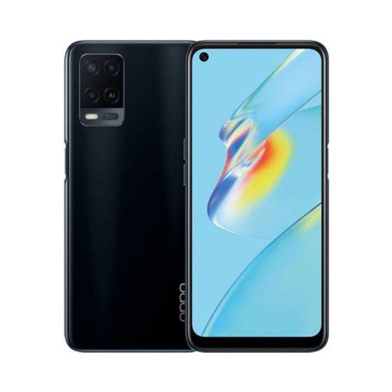 Oppo A54, 128GB, 4GB RAM, Dual SIM, 4G LTE - Black