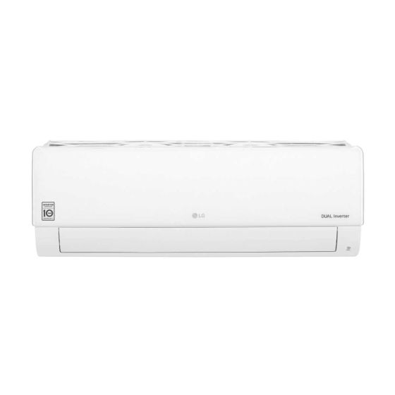 LG Dual Cool Split Inverter Air Conditioner, 2.25 HP, Cooling Only, White - S4-Q18KL3AD without Cantilever
